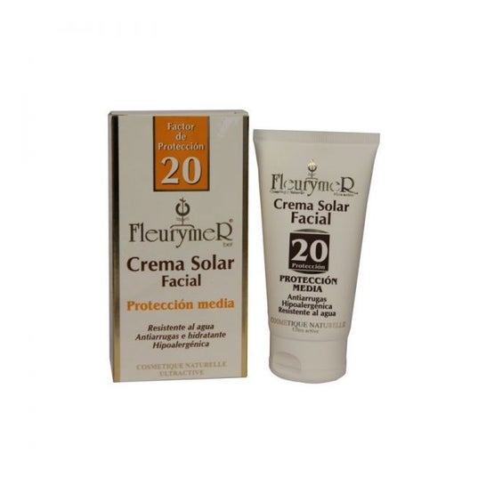 Fleurymer Crema Solar Facial F20 Tubo 80 ml
