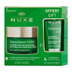 Nuxe Nuxuriance Ultra Crema Rica Antiedad Global 50ml + Noche 15ml