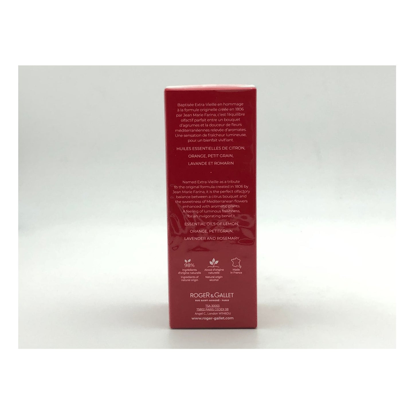 Roger & Gallet Jean Marie Farina Agua Colonia 100ml