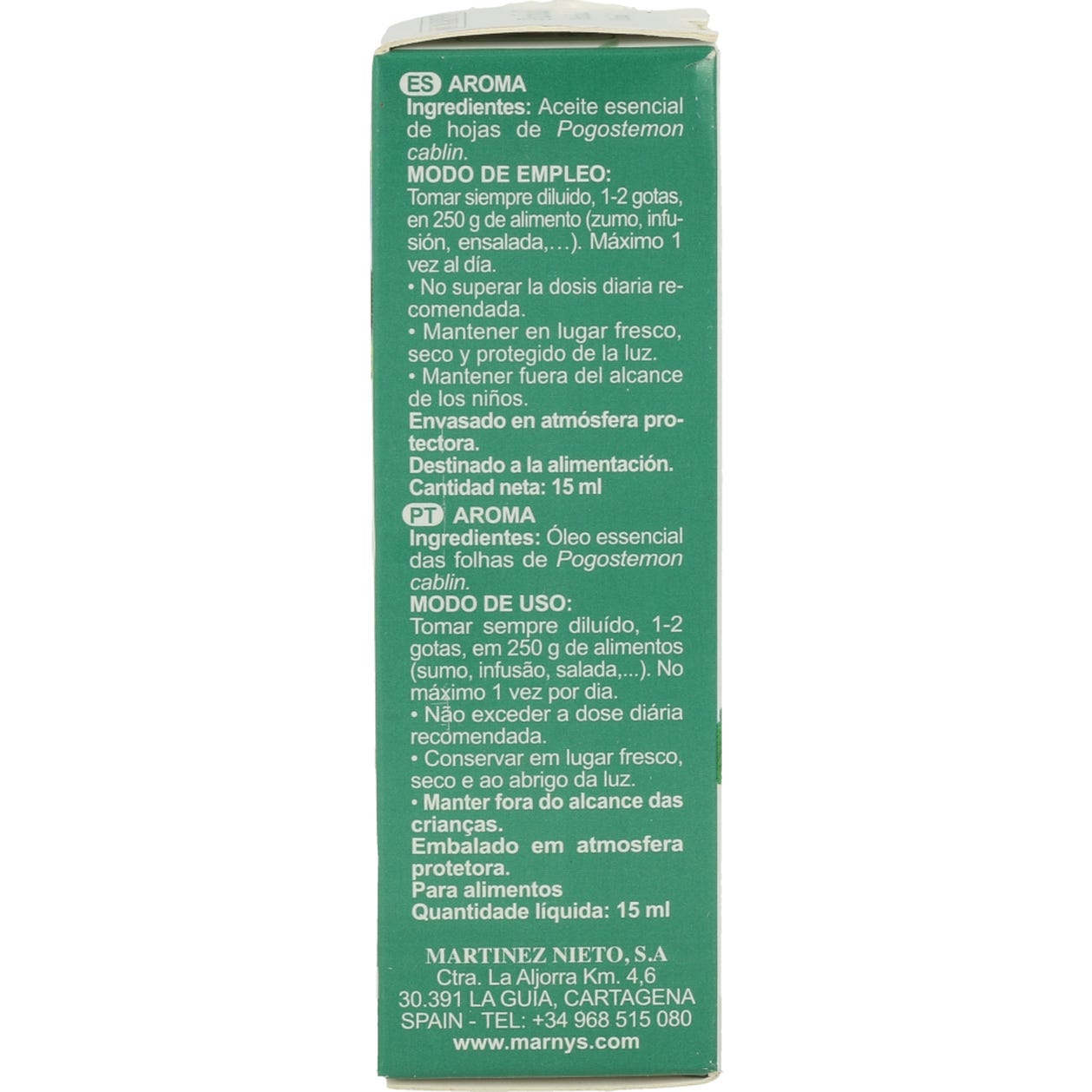 Marnys Aceite Esencial de Pachuli 15ml