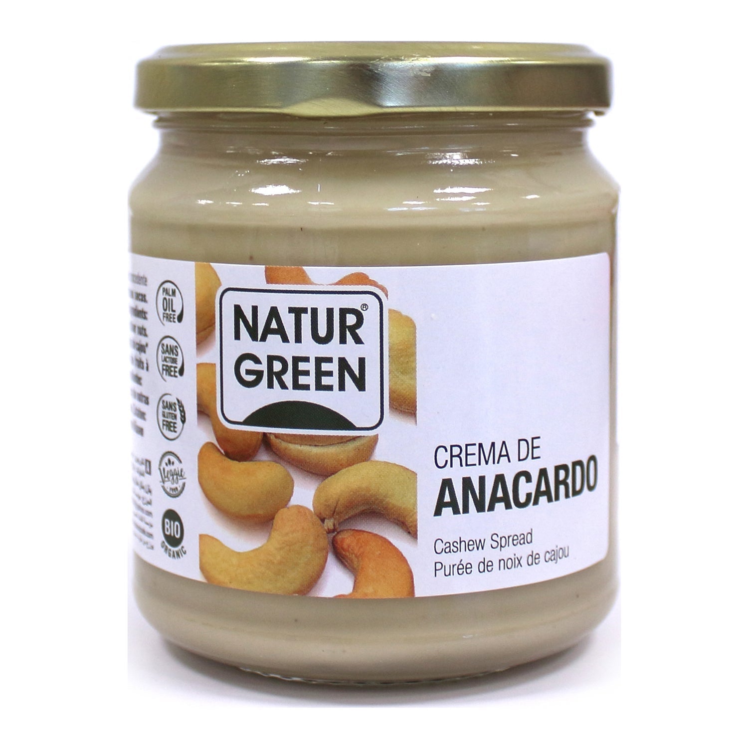 NaturGreen Crema Anacardo Bio 250g