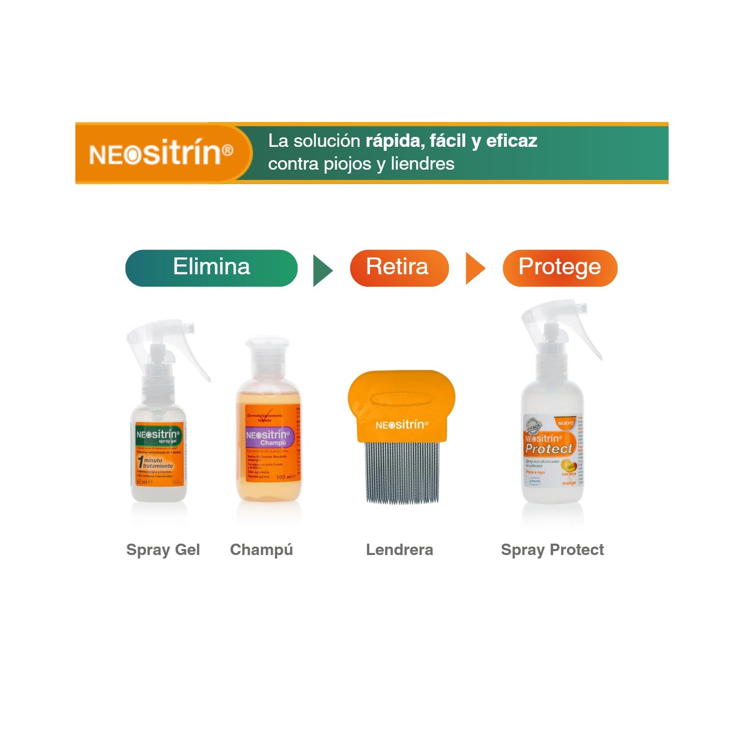 Neositrín Champú Antipiojos 100ml