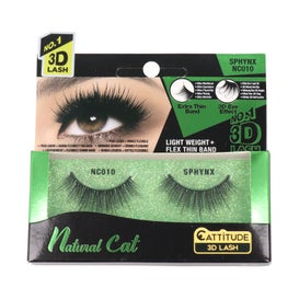 Ebin New York Natural Cat Cattitude 3D Lash Sphynx 1 Par