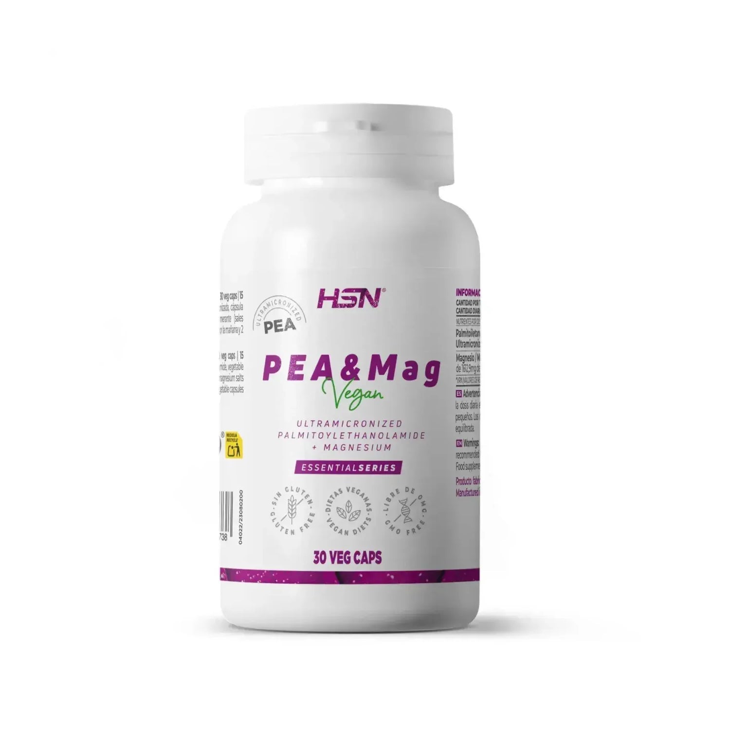 HSN PEA & Mag 30vcaps