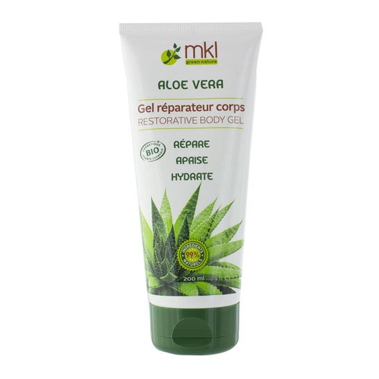 Mkl - Gel Reparador Corporal Alo Vera Organic 200ml