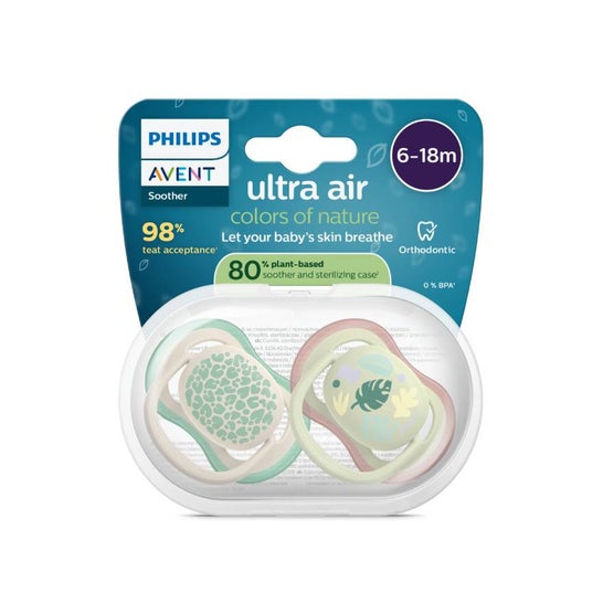 Philips Avent Ultra Air Deco 6-18M Beige 2uds