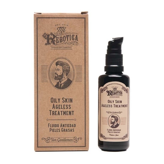 Mi Rebotica Fluido Antiedad Pieles Grasas Hombres 50 Ml