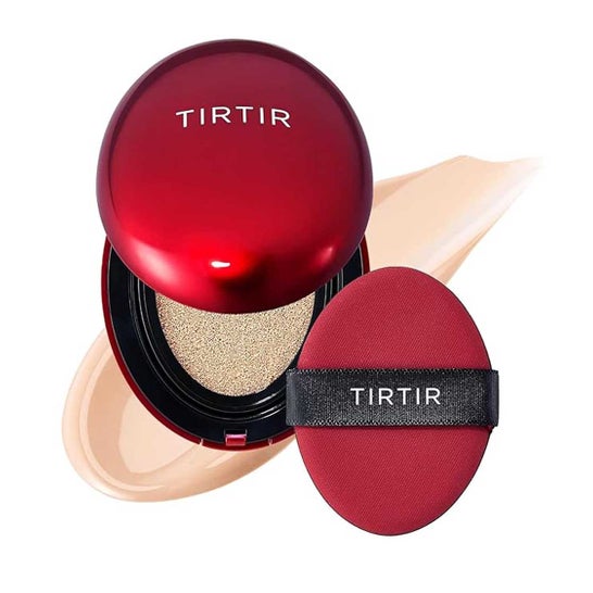 Tirtir Mask Fit Red Cushion Base Maquillaje 17C Porcelana 18 g
