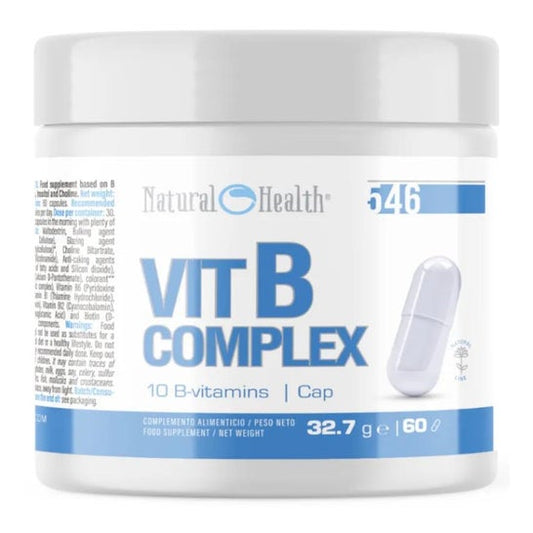Natural Health Vit B Complex 60cáps