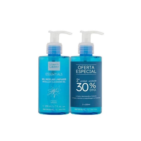 Martiderm Gel Micelar 2x200 ml