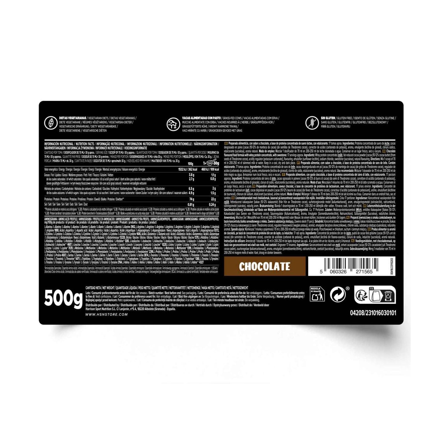 HSN Evowhey Protein Chocolate 500g
