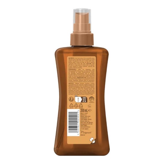 Óleo de Spray Seco Tropico Havaiano Spf15 Medium 200ml Vapo