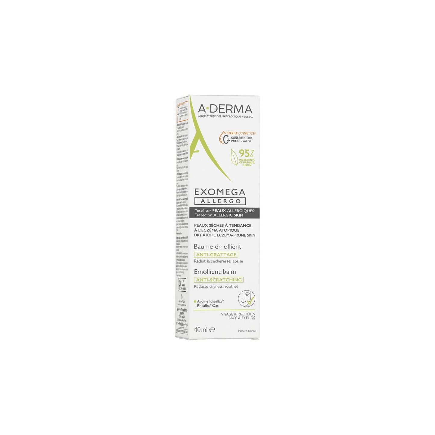 A-Derma Exomega Allergo Bálsamo Emoliente 40ml