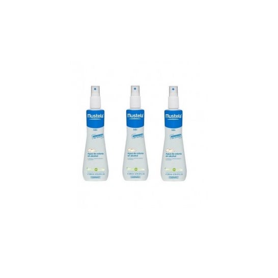 Mustela Pack 3 Aigua Colonia 200 ml