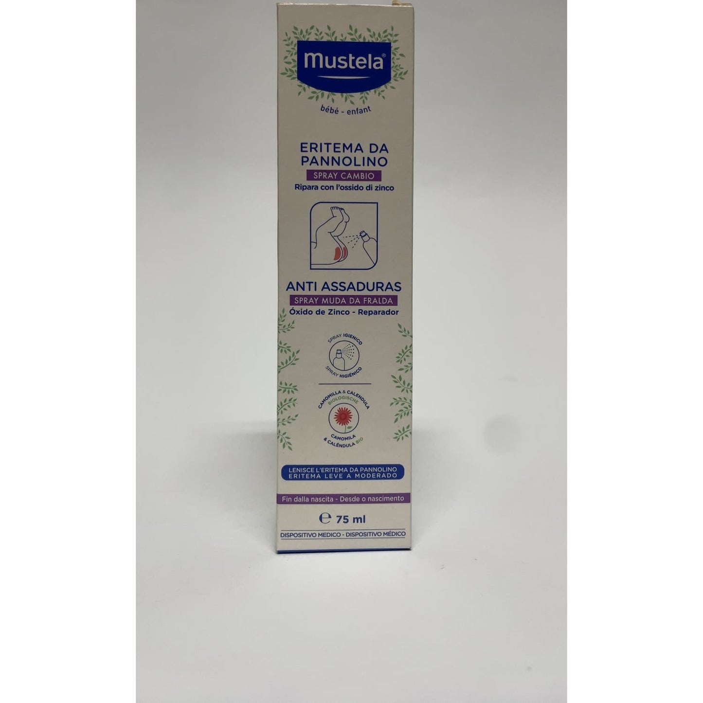 Mustela Spray Dermatitis del Pañal 75ml