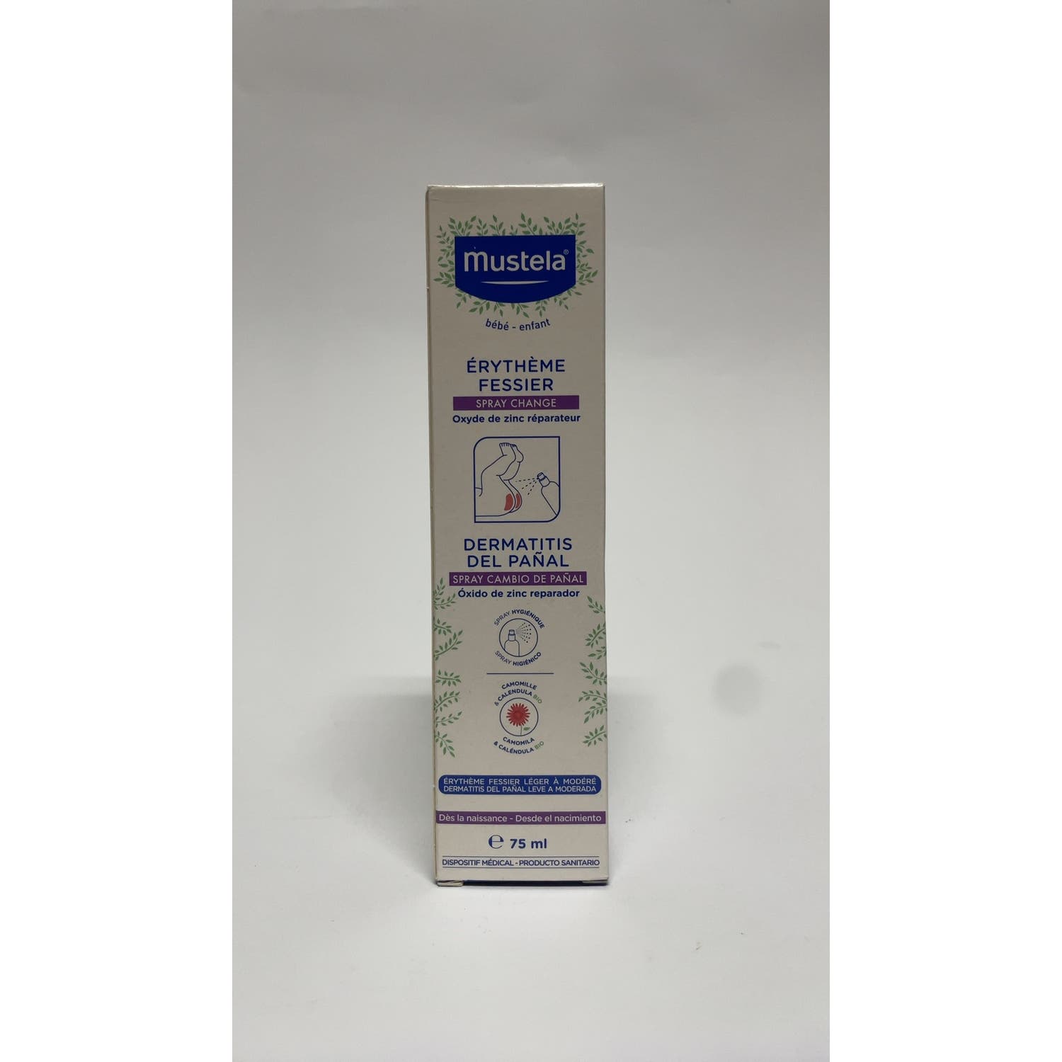 Mustela Spray Dermatitis del Pañal 75ml