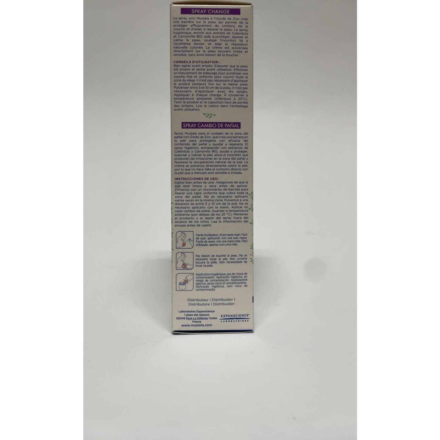 Mustela Spray Dermatitis del Pañal 75ml