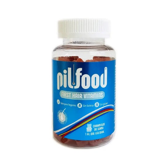 PilFood First Hair Vitamins 60uds
