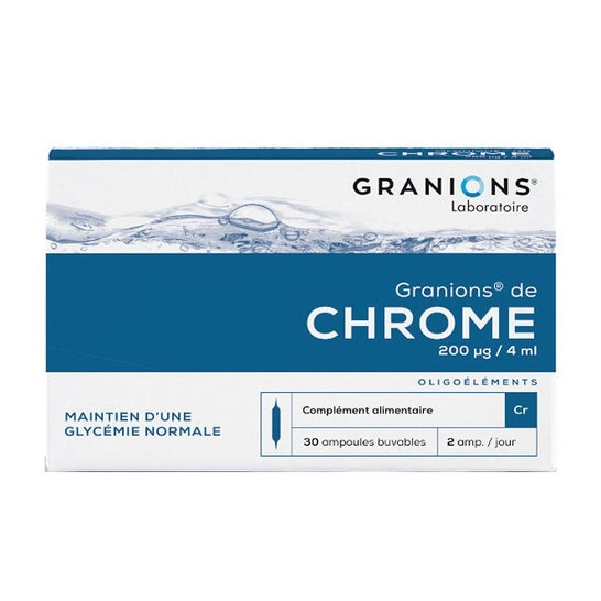 Granos de cromo 200Mcg Ampbuv3