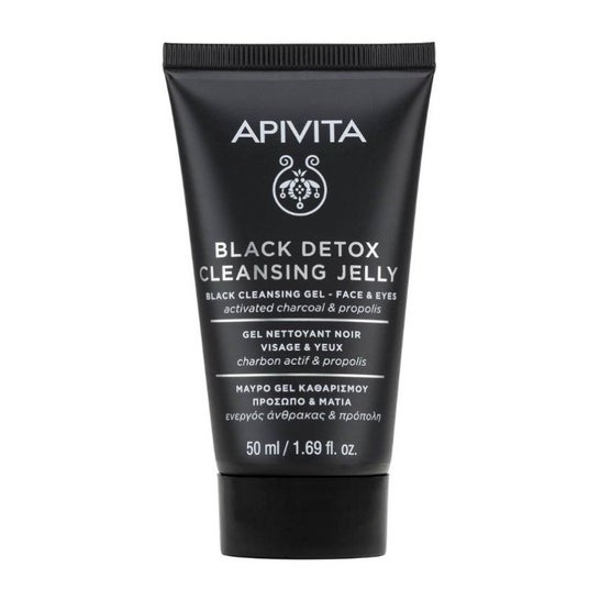 Apivita Mini gel Nettoyant Black Detox 50 ml