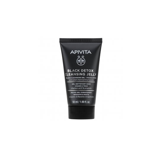 Apivita Mini gel Nettoyant Black Detox 50 ml