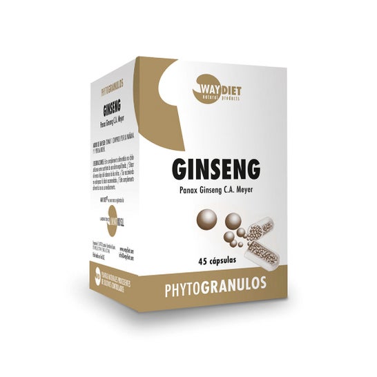 Waydiet Natural Ginseng Phytogránulos 45 caps