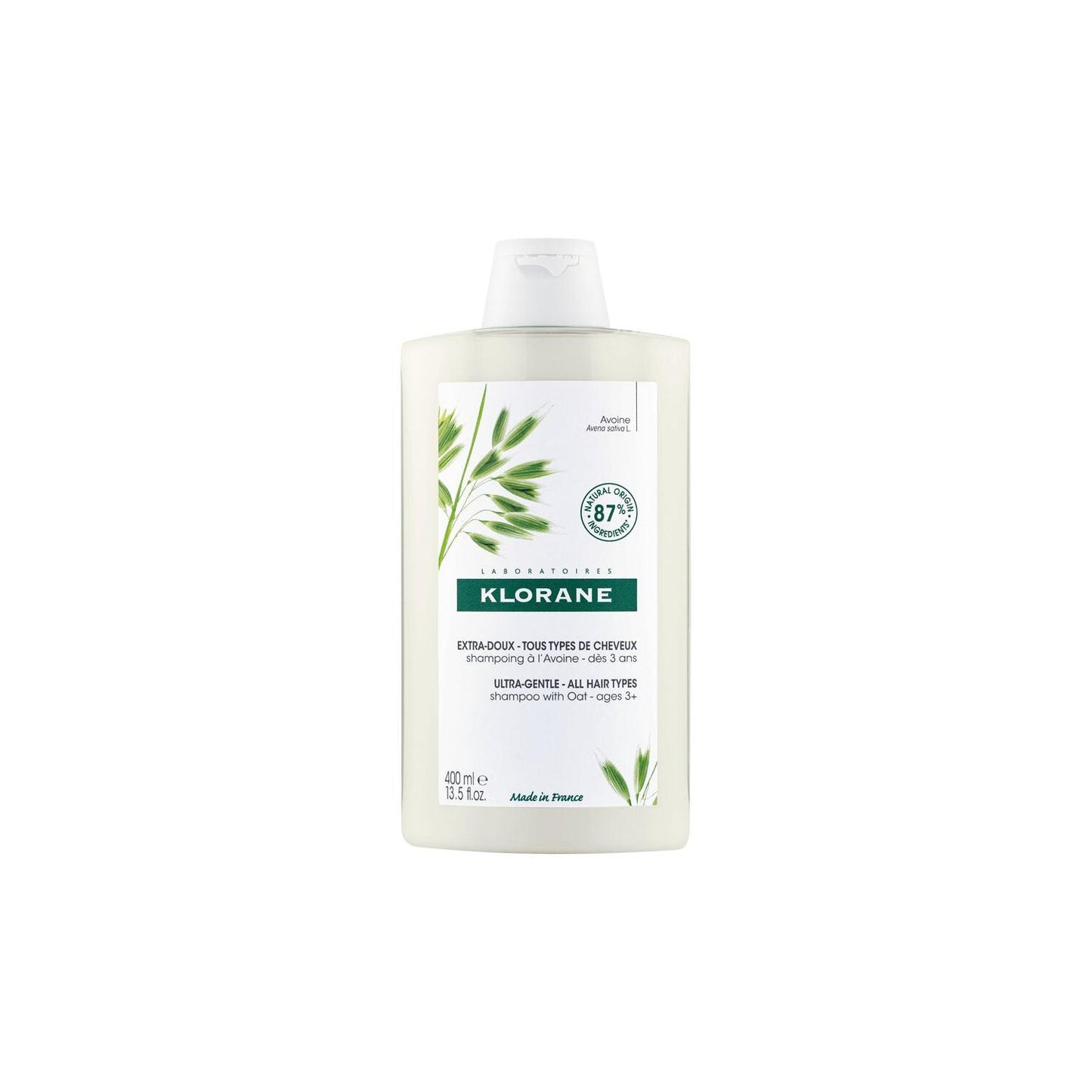 Klorane Champú a la Leche de Avena 400ml