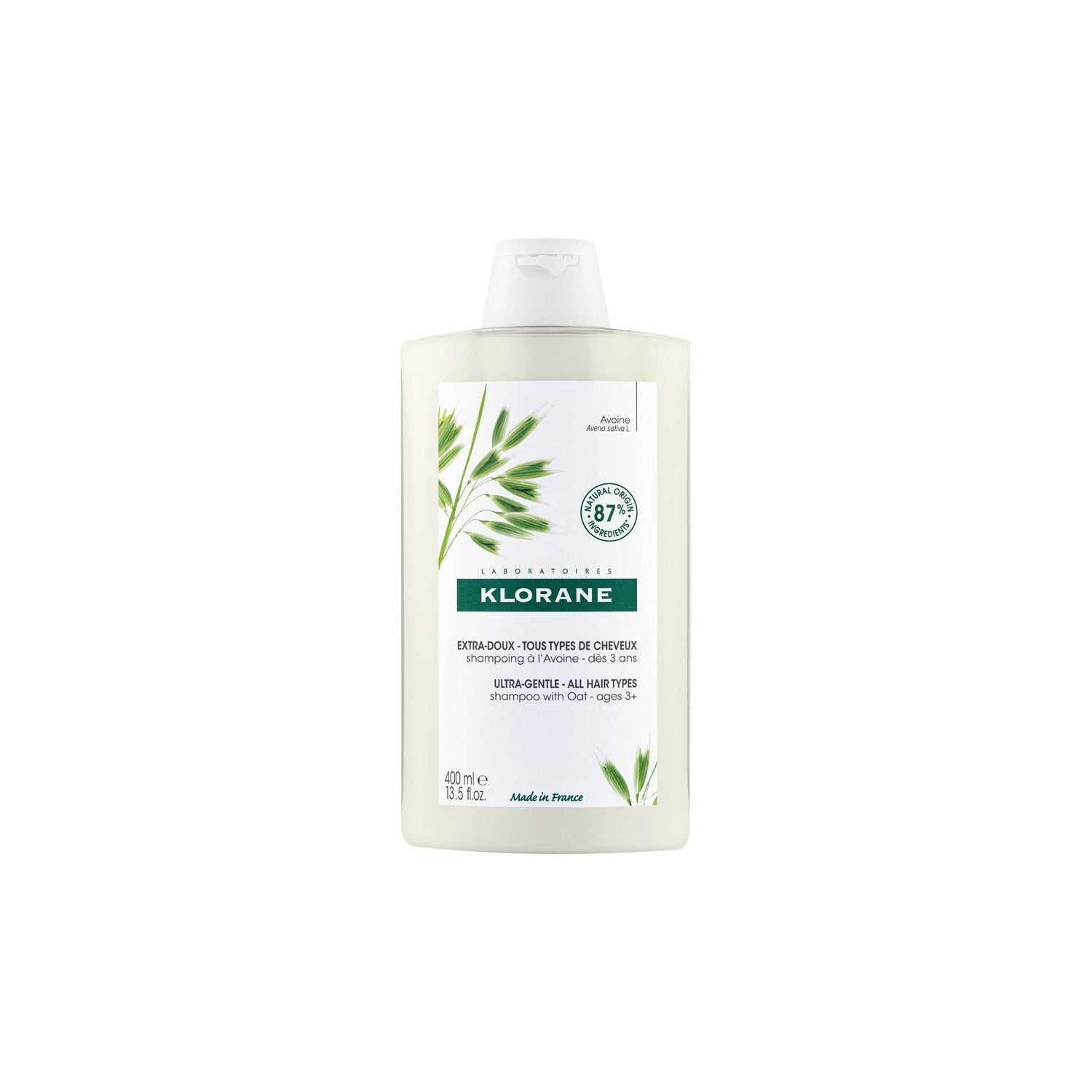 Klorane Champú a la Leche de Avena 400ml