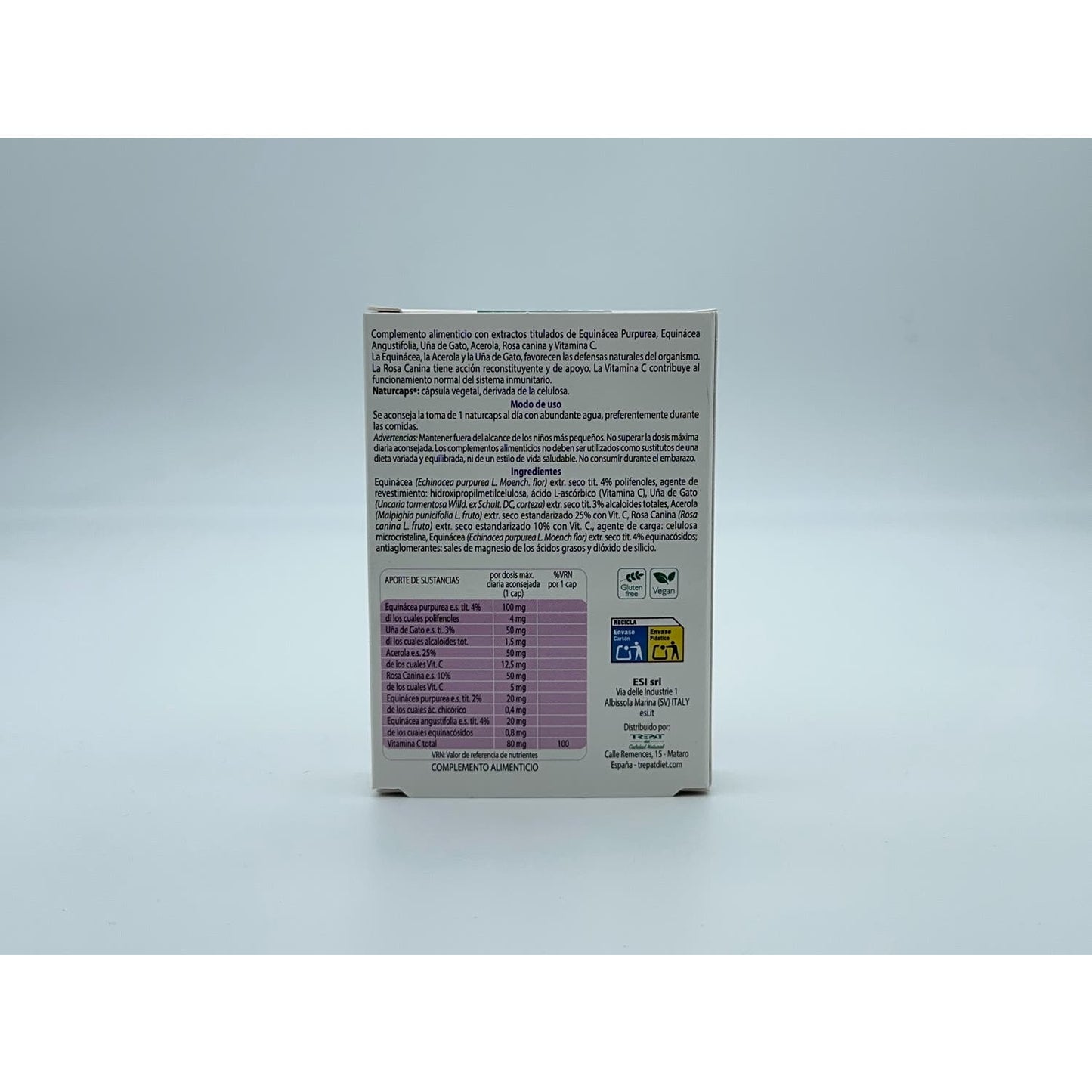 ESI Trepat Diet Echinaid Urto 30cáps