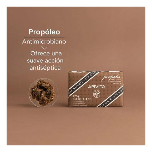 Apivita jabón con propóleo 125g