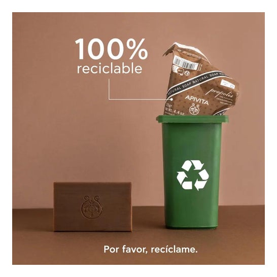 Apivita jabón con propóleo 125g