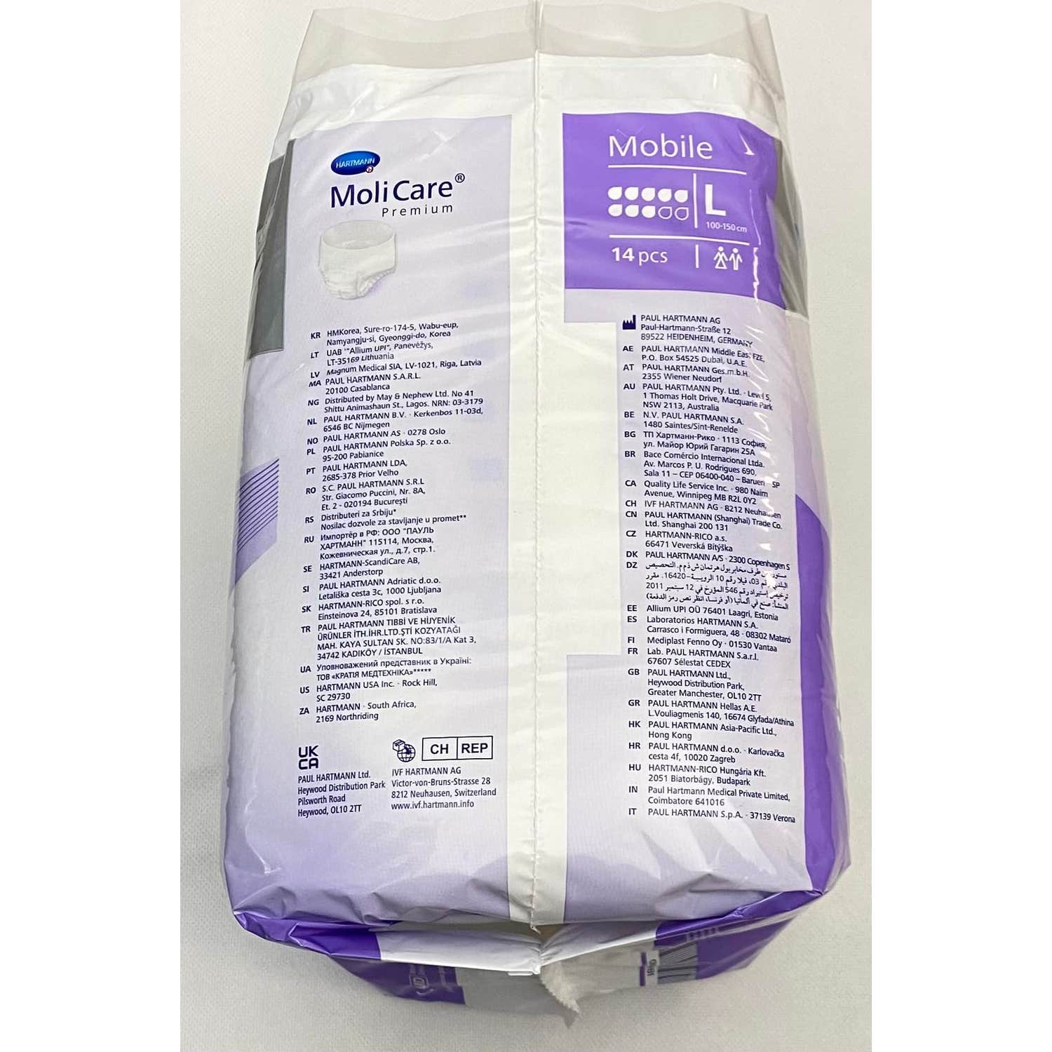 MoliCare Mobile Super talla grande 14uds