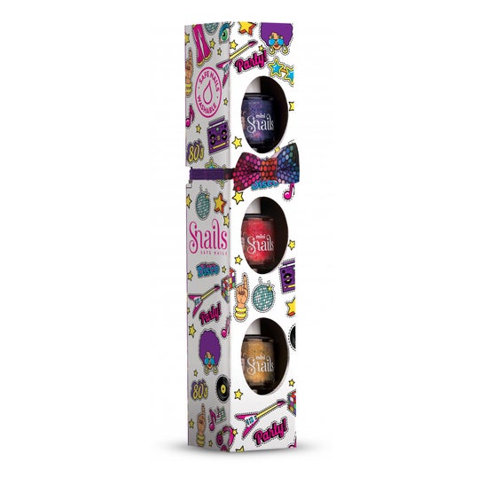 Snails Mini Pack Esmalte Trio 80' Disco 3x7 ml