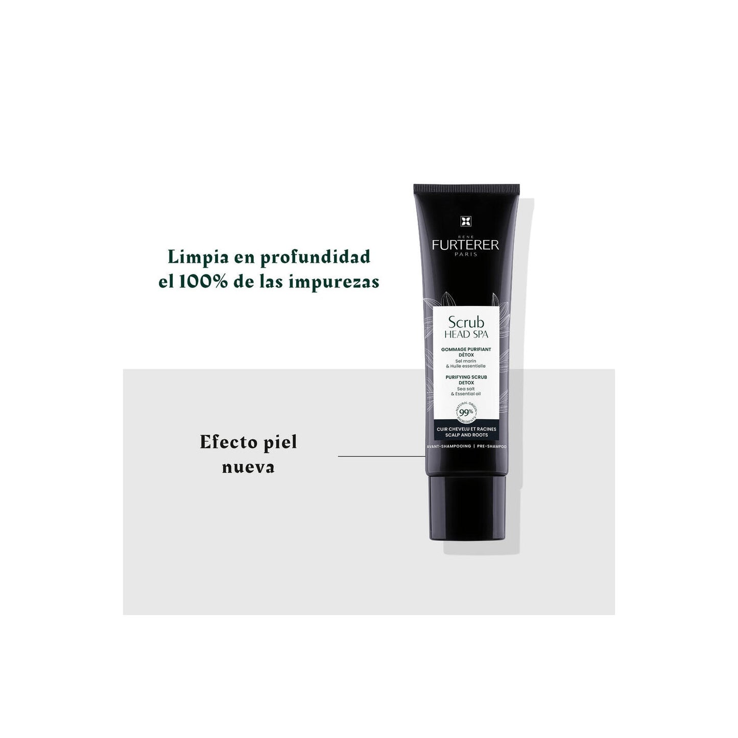 René Furterer Head Spa Scrub Head Exfoliante Purificante Detox 150ml