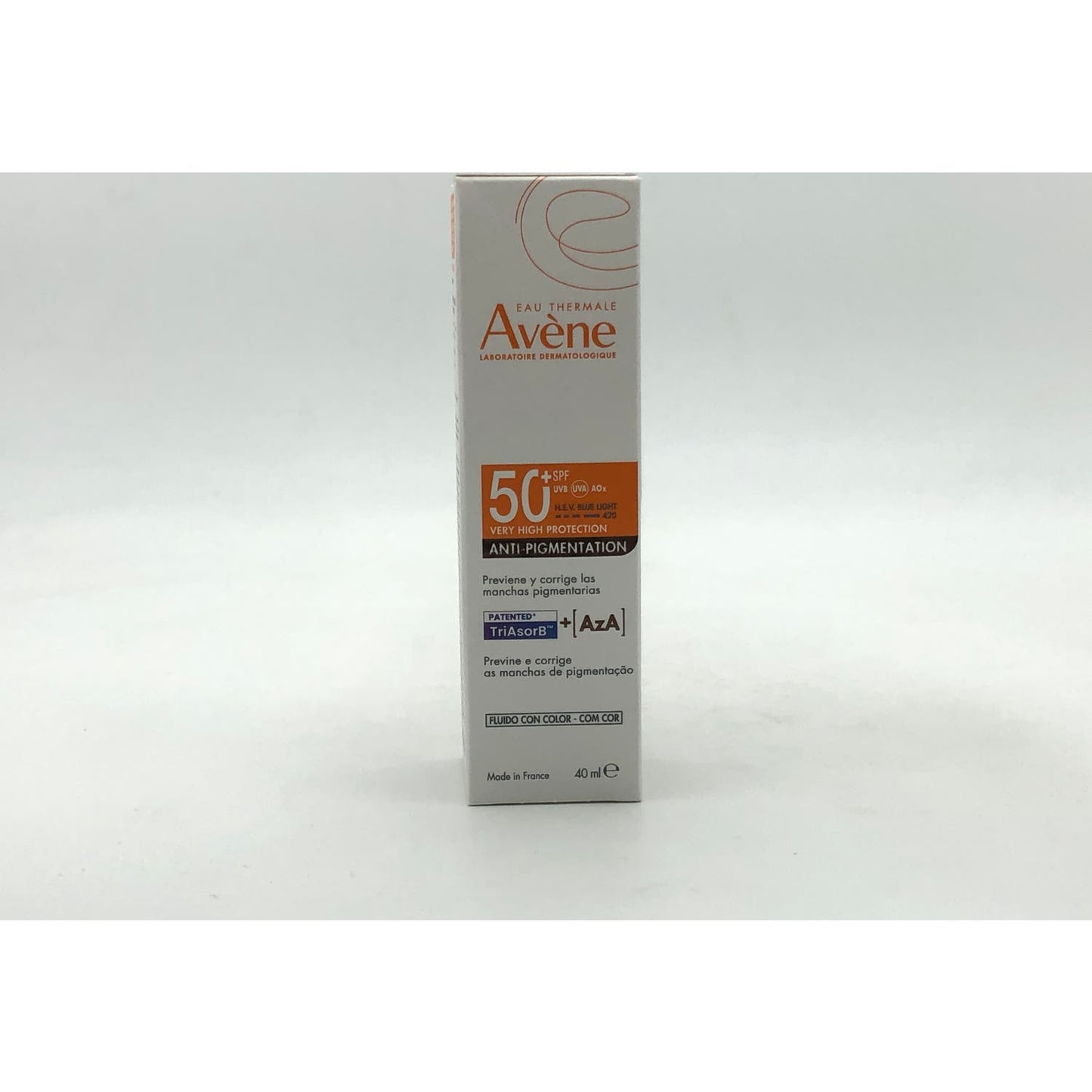 Avène Fluido con Color Antimanchas SPF50+ 40ml
