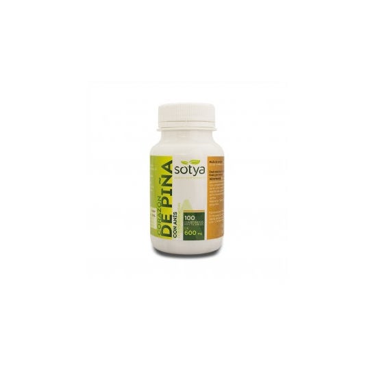 Sotya Corazón de Piña 600mg 100comp masticables