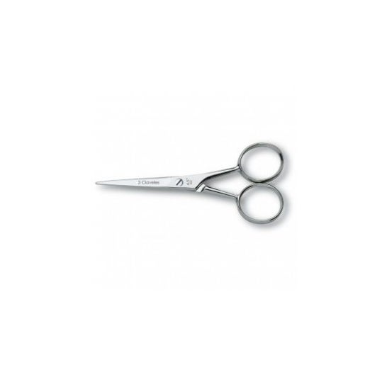 3 Claveles Tijera Bigote Recta 4.5'' 11 cm 1 ud