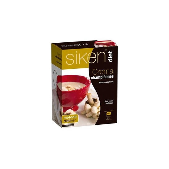 Siken Diet crema de champiñones 7 sobres