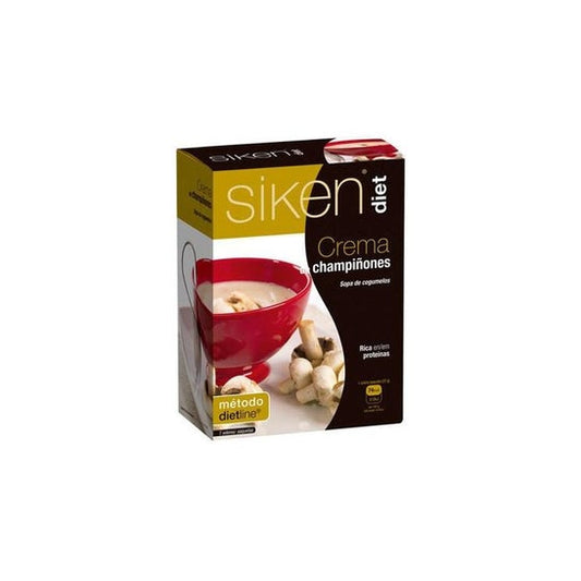 Siken Diet crema de champiñones 7 sobres