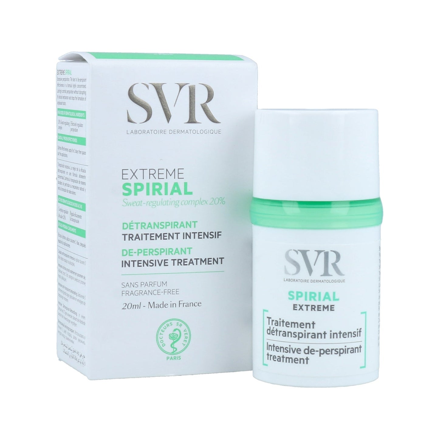 SVR Spirial Extreme Tratamiento Antitranspirante Intensivo 20ml