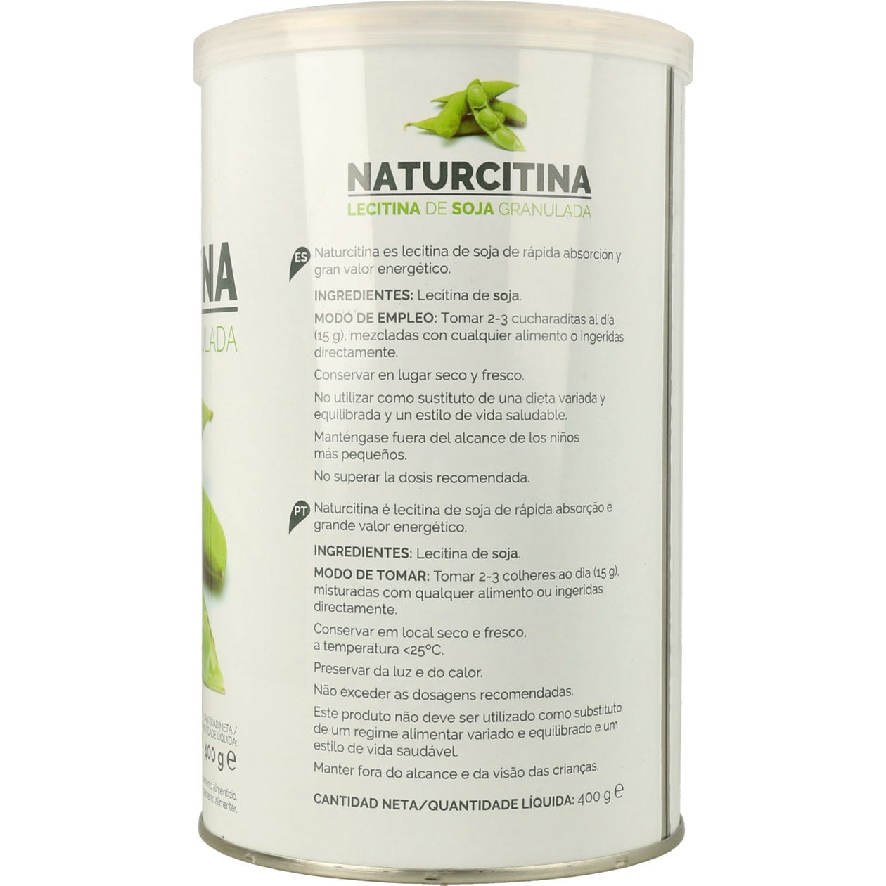 Soria Natural Lecisor Lecitina de soja 400g