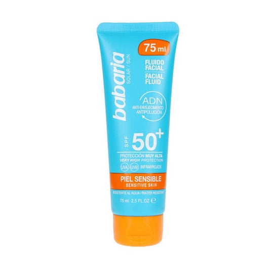 Babaria Solar Fluido Piel Sensible SPF50+ 75ml