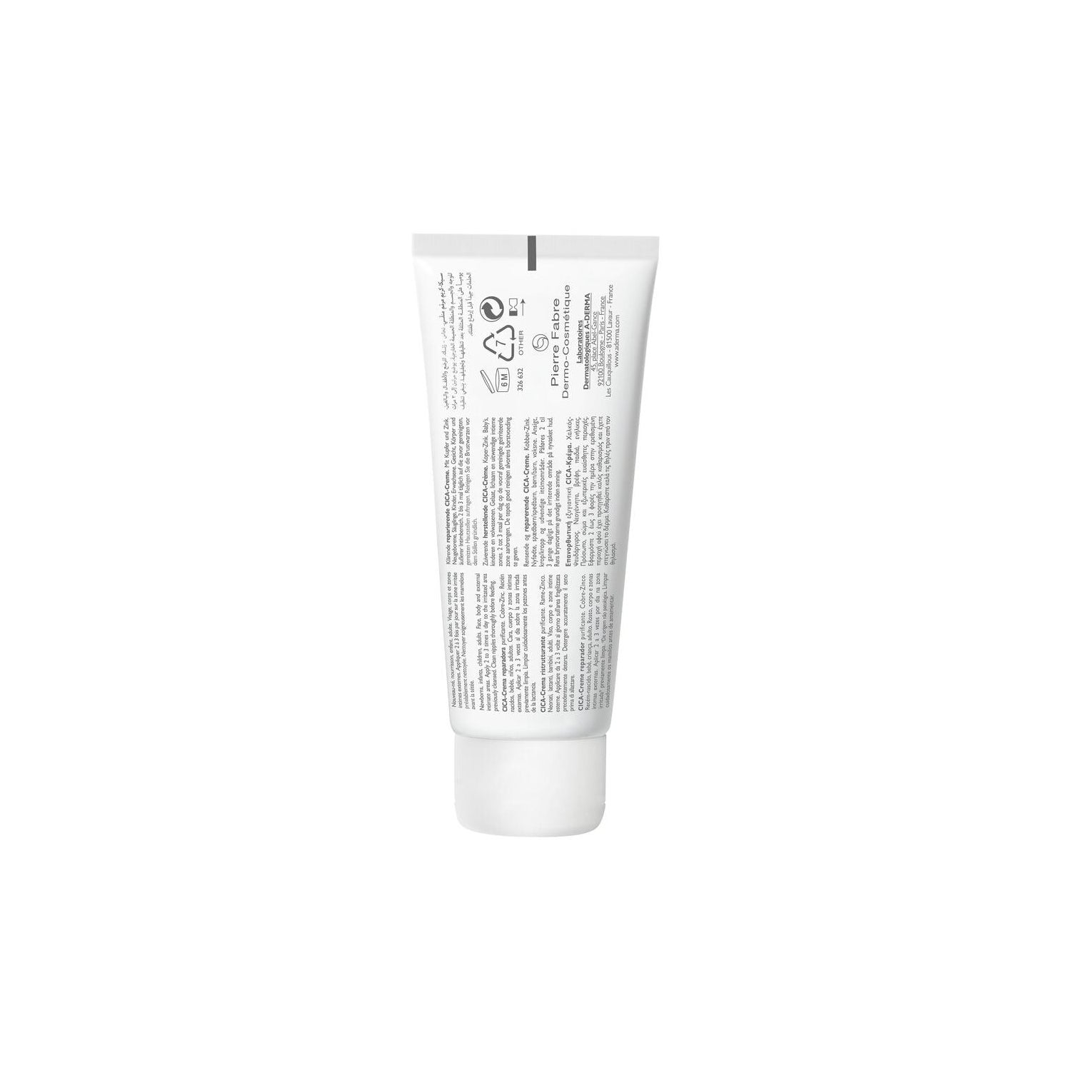 A-Derma Dermalibour+ CICA Crema Reparadora 100ml