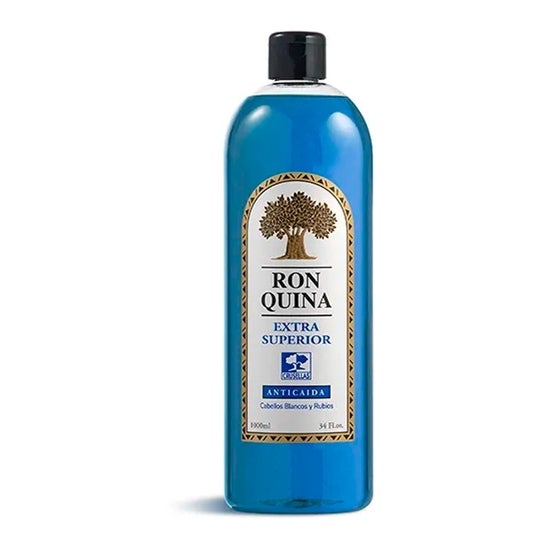 RonQuina Loción Anticaída Cabellos Blancos y Rubios 1L