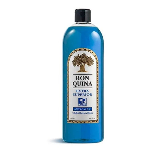 RonQuina Loción Anticaída Cabellos Blancos y Rubios 1L