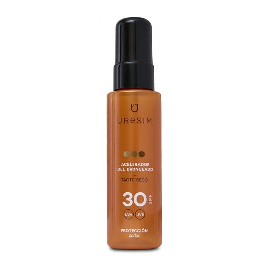 Uresim Acelerador del Bronceado Tacto Seco Spf30 100ml