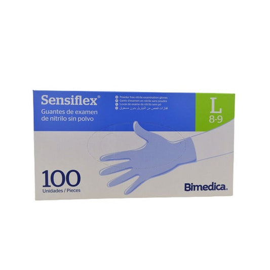 Sensiflex Guante Nitrilo Sin Polvo Talla L 100uds