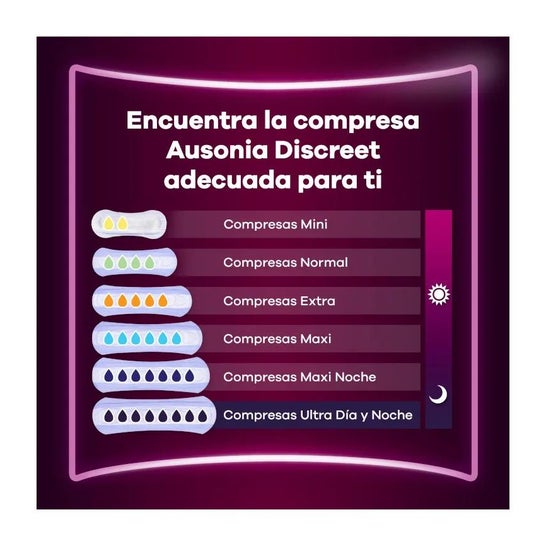 Ausonia Discreet Maxi 12uds