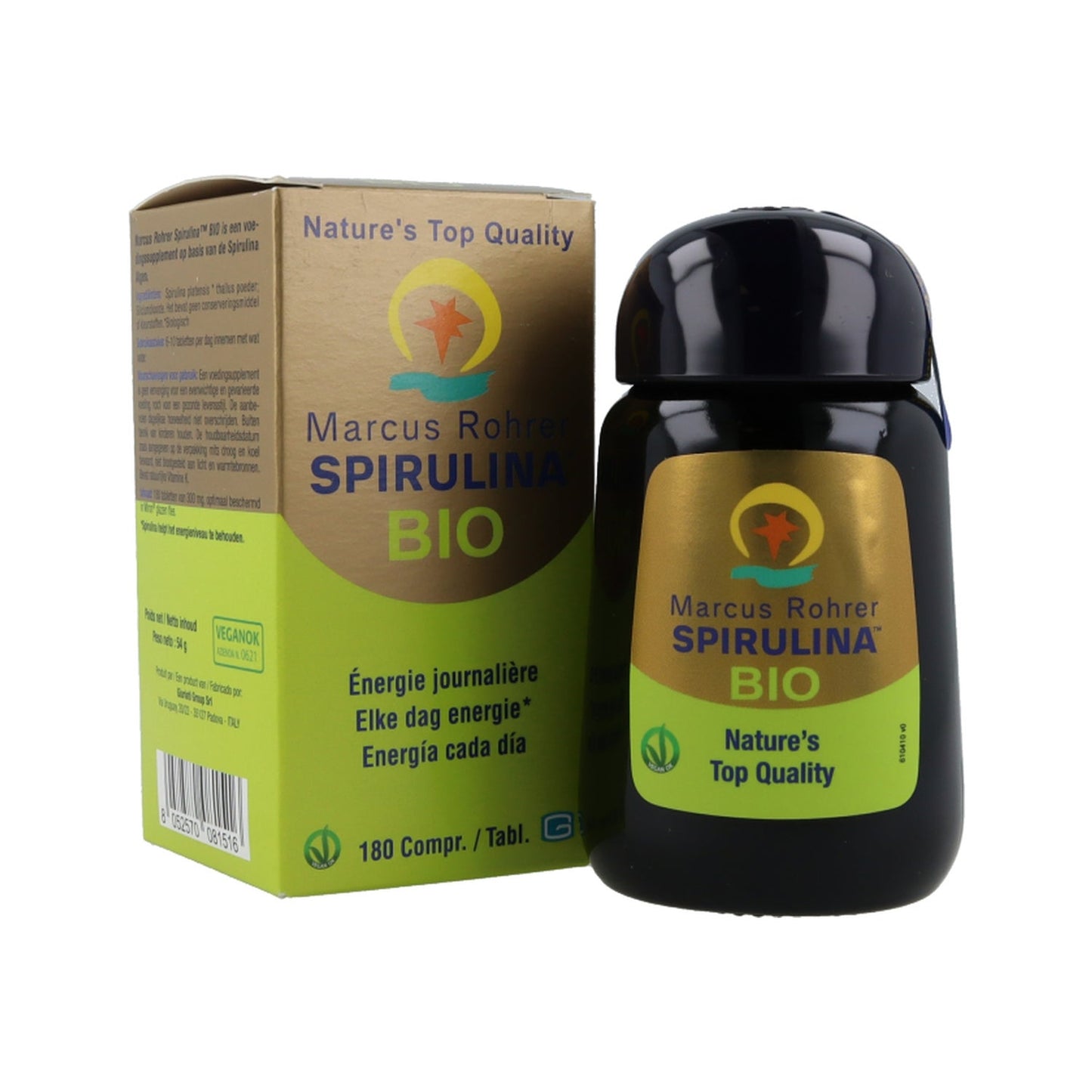 Marcus Rohrer Bio Espirulina 180 caps