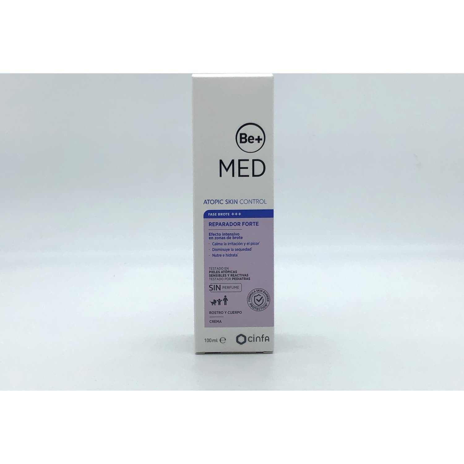 Be+ Med Atopicontrol Reparador Forte Crema 100ml